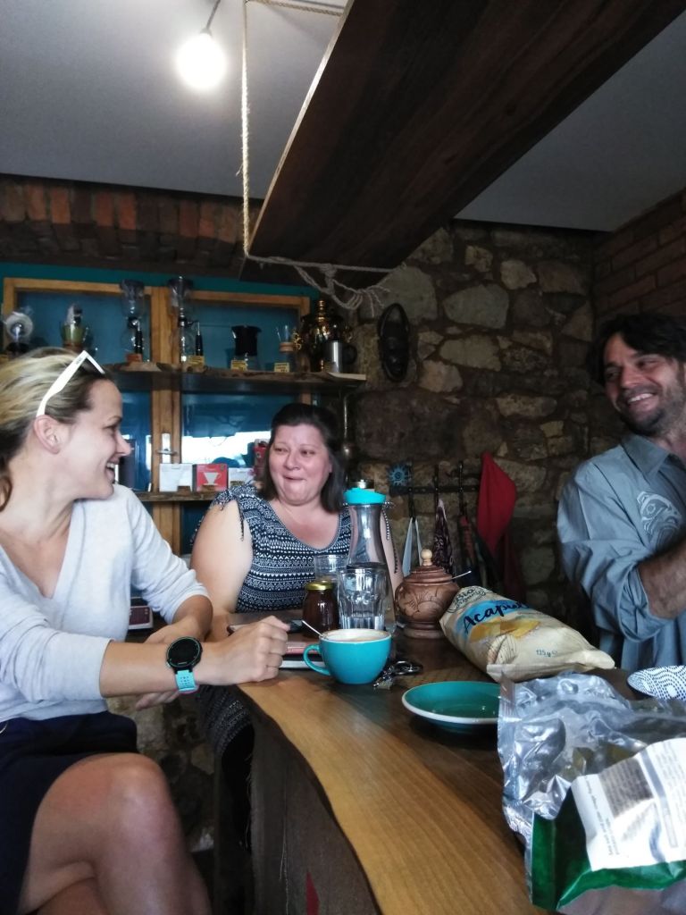 Slovak people in a Cafe