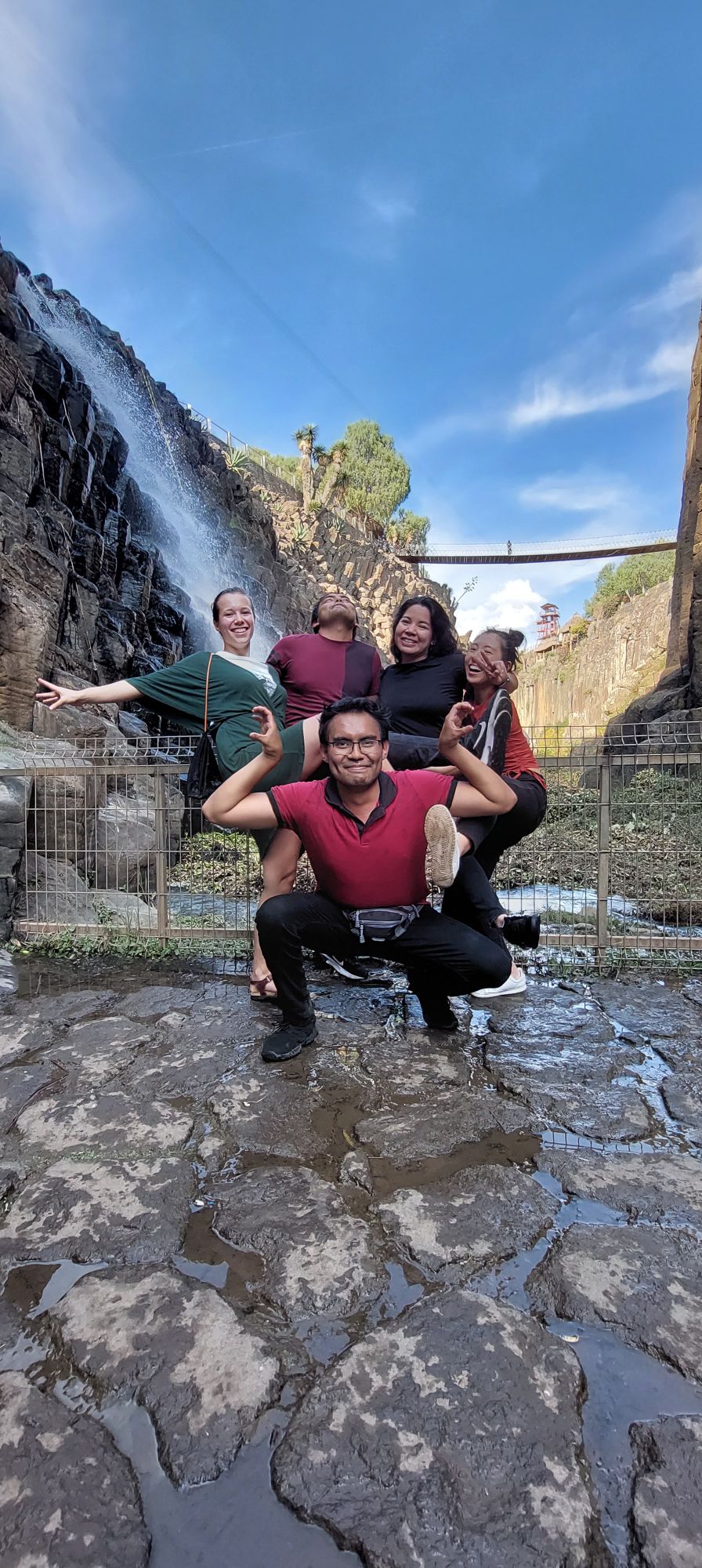 Trip con Nadja, from Austria, with Couchsurfin in Mexico